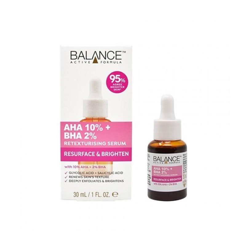 سرم پیلینگ و لایه بردار بالانس  AHA 10% + BHA 2%